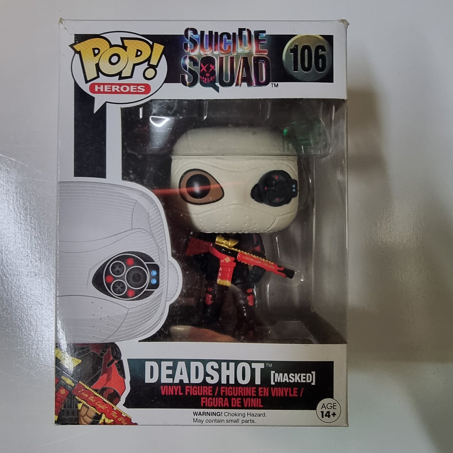 FUNKO POP SUICIDE SQUAD DEADSHIT (MASKED) #106