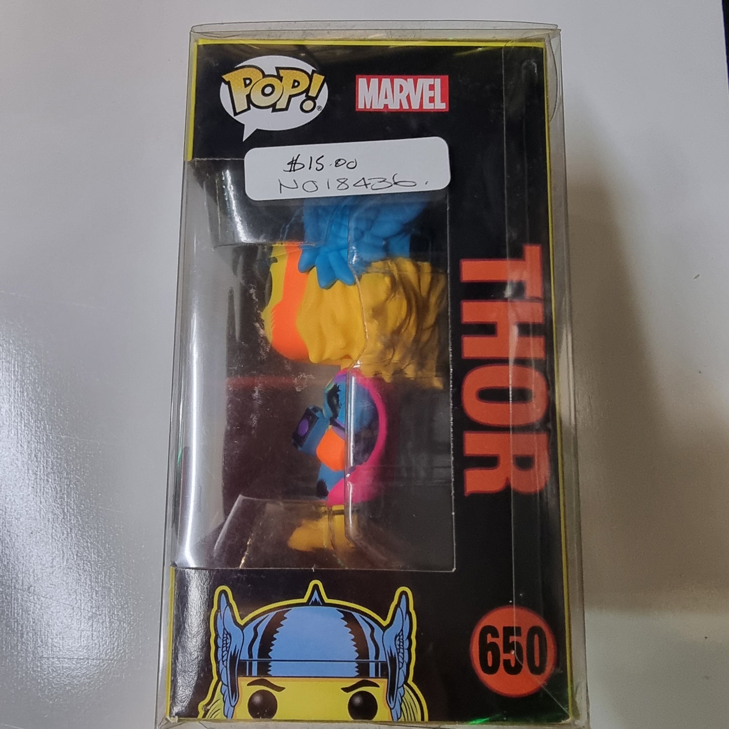 FUNKO POP MARVEL THOR SPECIAL EDITION #650