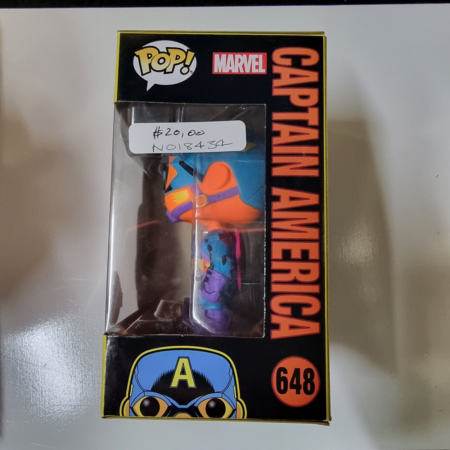 FUNKO POP MARVEL CAPTAIN AMERICA SPECIAL EDITION #648