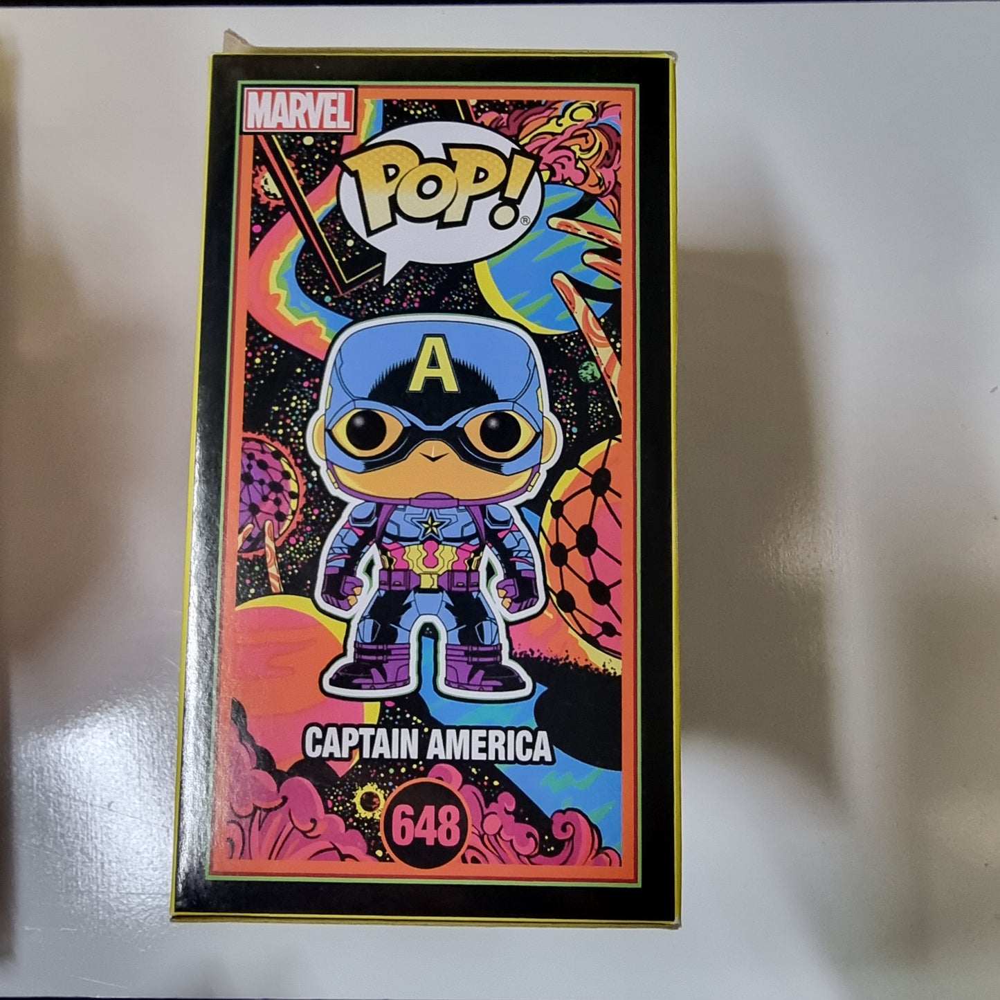 FUNKO POP MARVEL CAPTAIN AMERICA SPECIAL EDITION #648