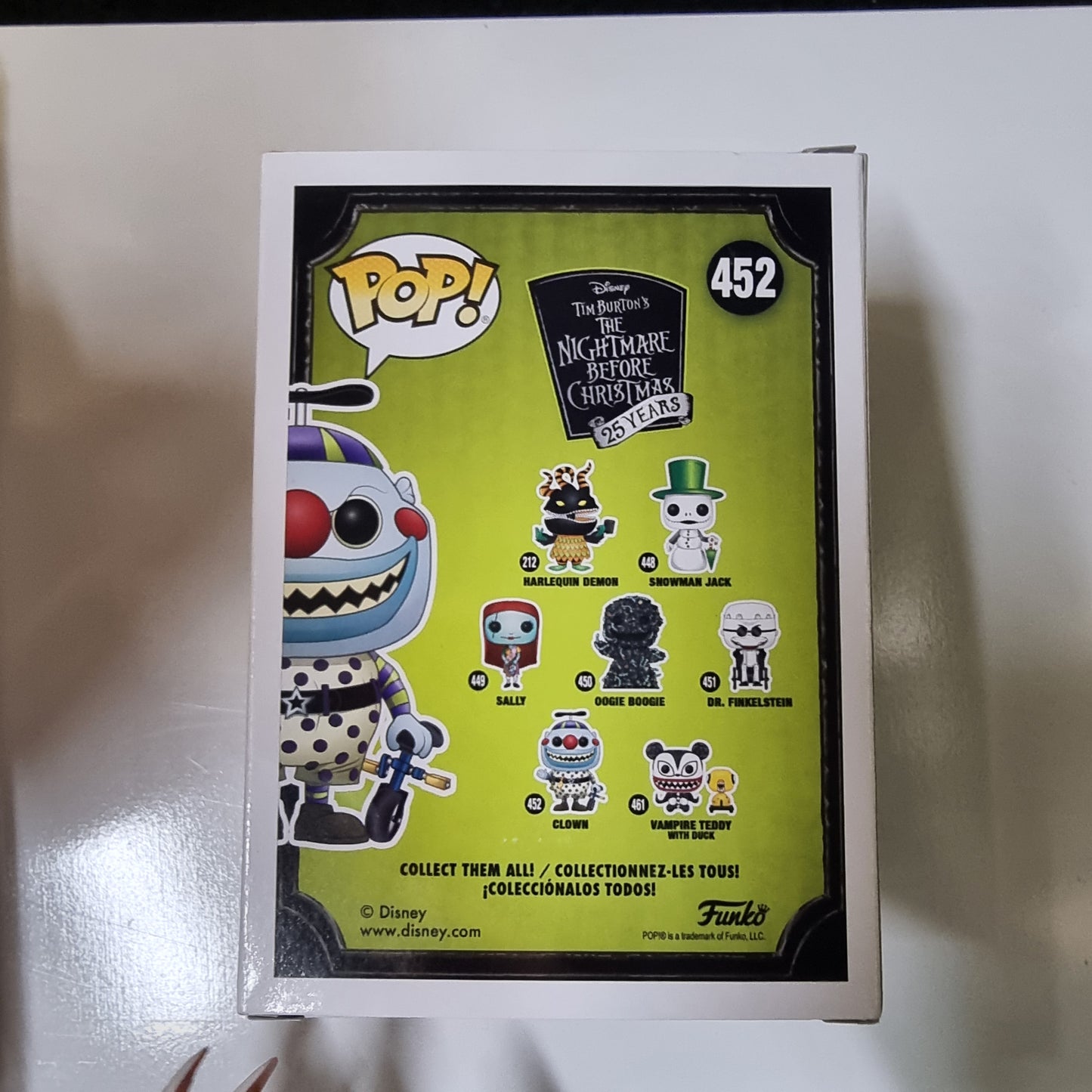 FUNKO POP DISNEY THE CLOWN #452