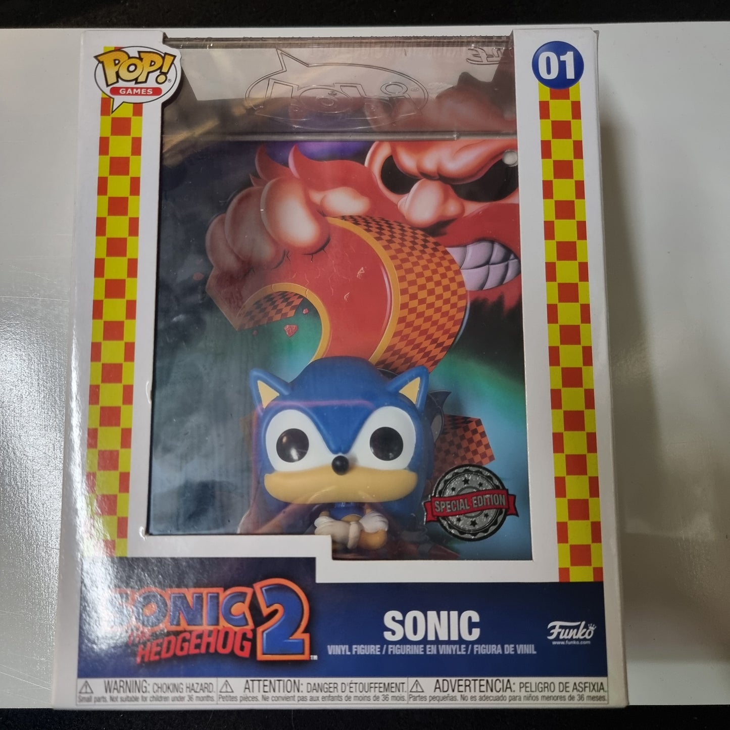 FUNKO POP GAMES SONIC THE HEDGEHOG 2 #01