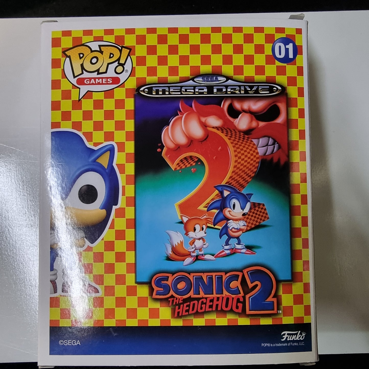 FUNKO POP GAMES SONIC THE HEDGEHOG 2 #01