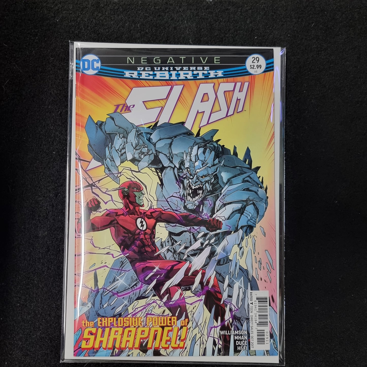 DC UNIVERSE REBIRTH THE FLASH THE EXPLOSEIVE POWER OF SHRAPNEL! #29