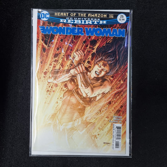 DC UNIVERSE REBIRTH WONDER WOMAN HEART OF AMAZON PART ONE #26