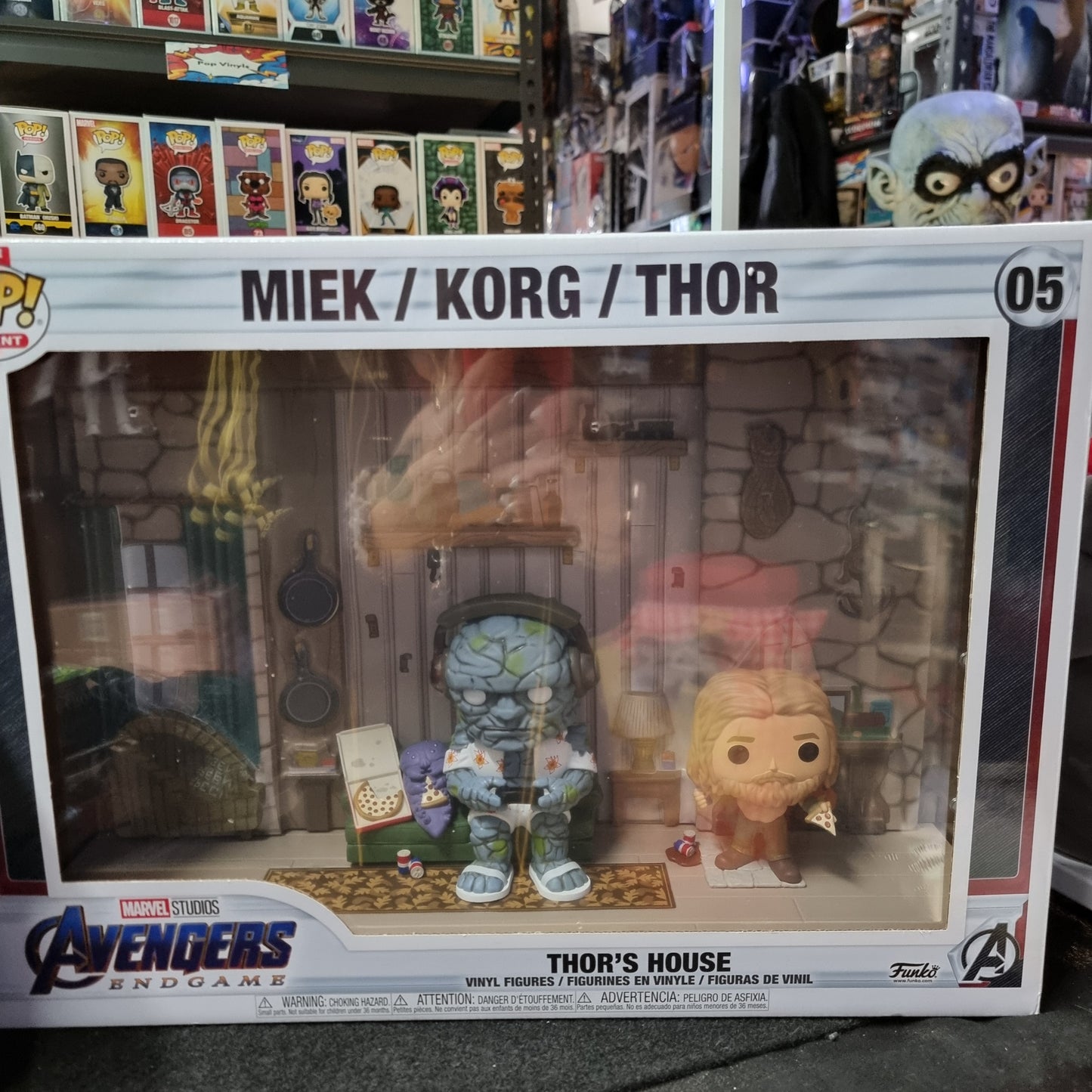 FUNKO MOMENTS MARVEL STUDIOS AVENGERS ENDGAME THOR'S HOUSE #05