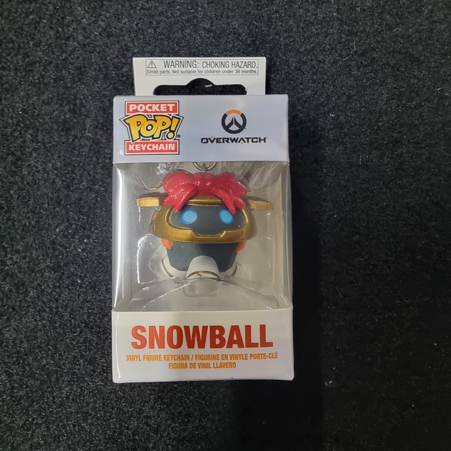 FUNKO POCKET POP KEYCHAIN OVERWATCH SNOWBALL