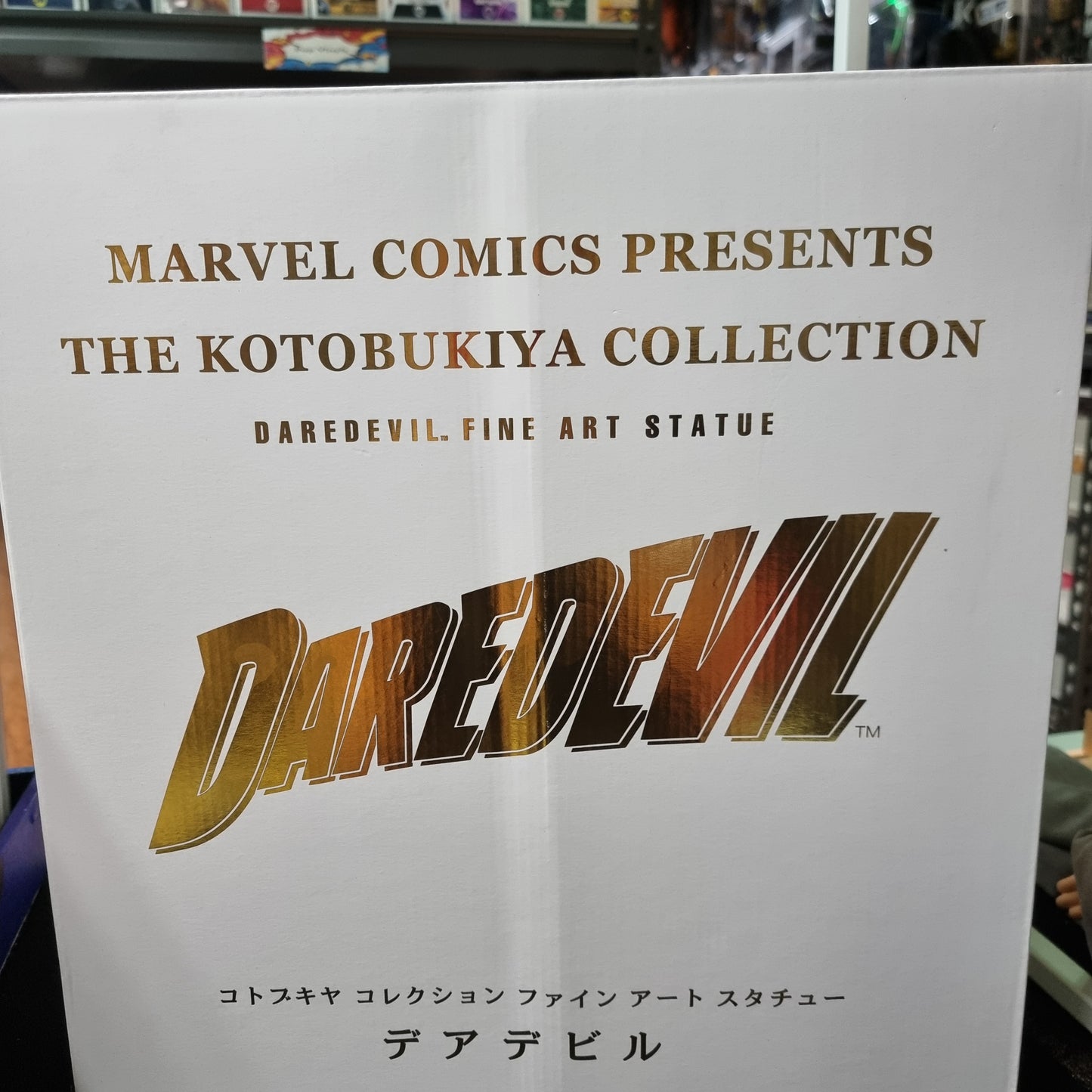 MARVEL  THE KOTOBUKIYA COLLECTION "DAREDEVIL" FINE ART STATUE 0899/1200