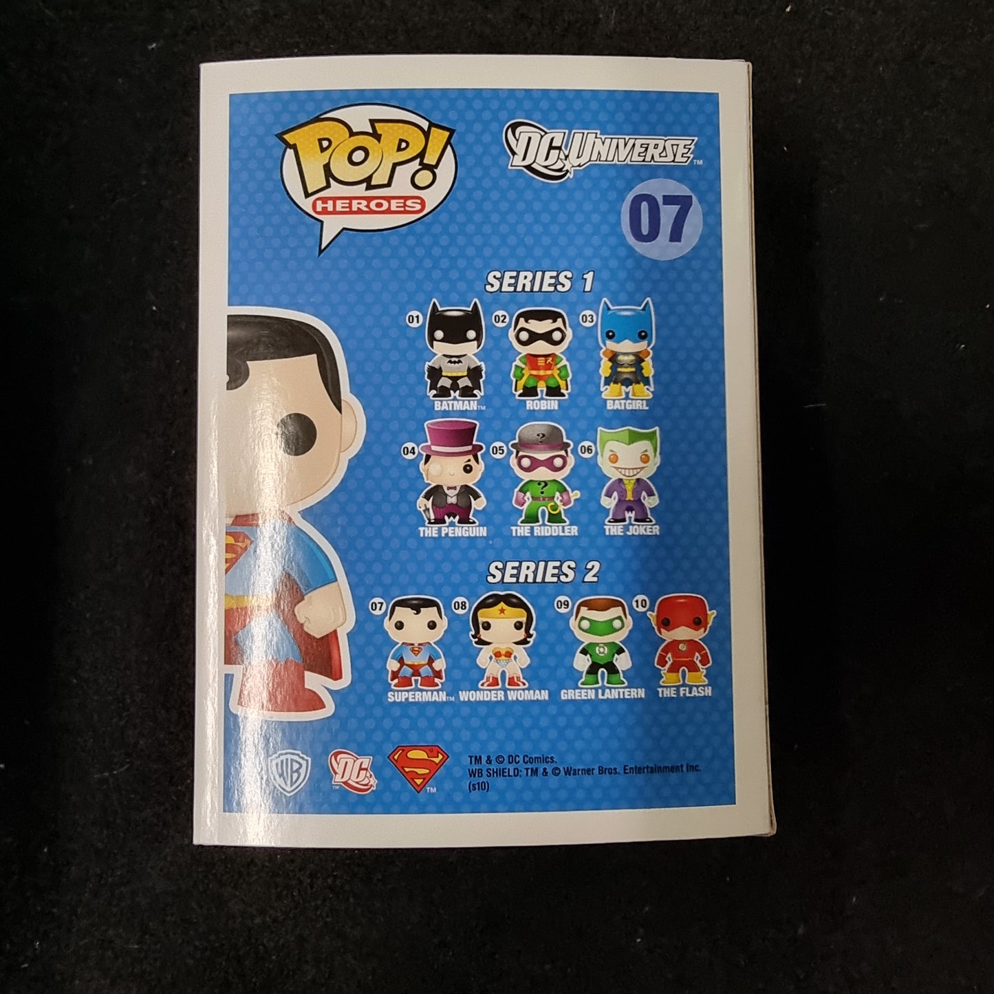 FUNKO POP DC UNIVERSE SUPERMAN #07