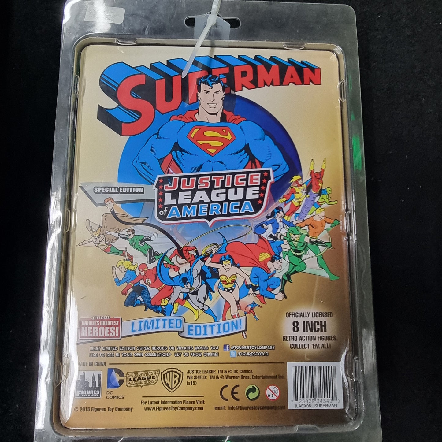 SUPERMAN SPECIAL EDITION JUSTICE LEAGUE OF AMERICA FIGURE