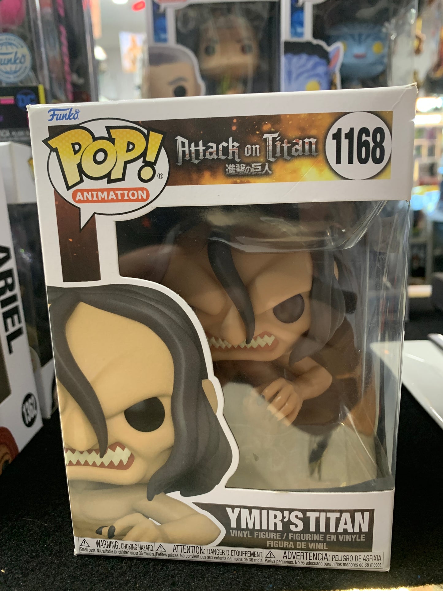 Pop funko attack on Titan 1168 Ymir’s Titan