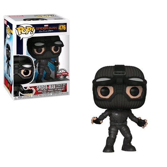 Funko Pop Marvel Spider-Man Far From Home Stealth Suit Goggles Up #476 - N06660