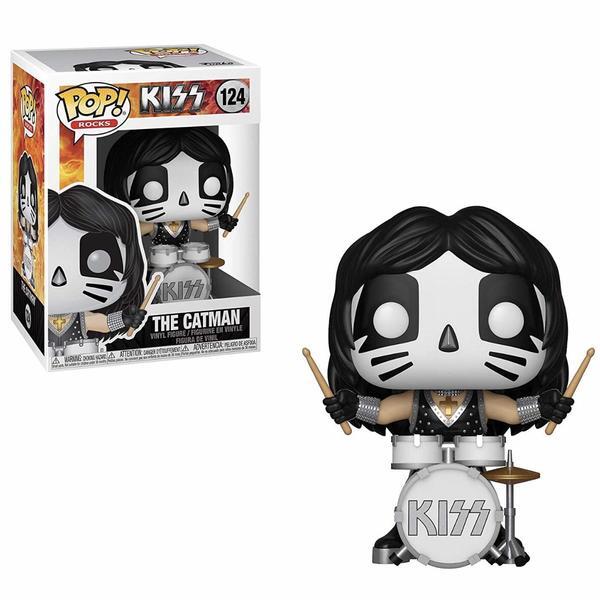 Funko Pop! Rocks Kiss The Catman #124 Vinyl Figure - N08746