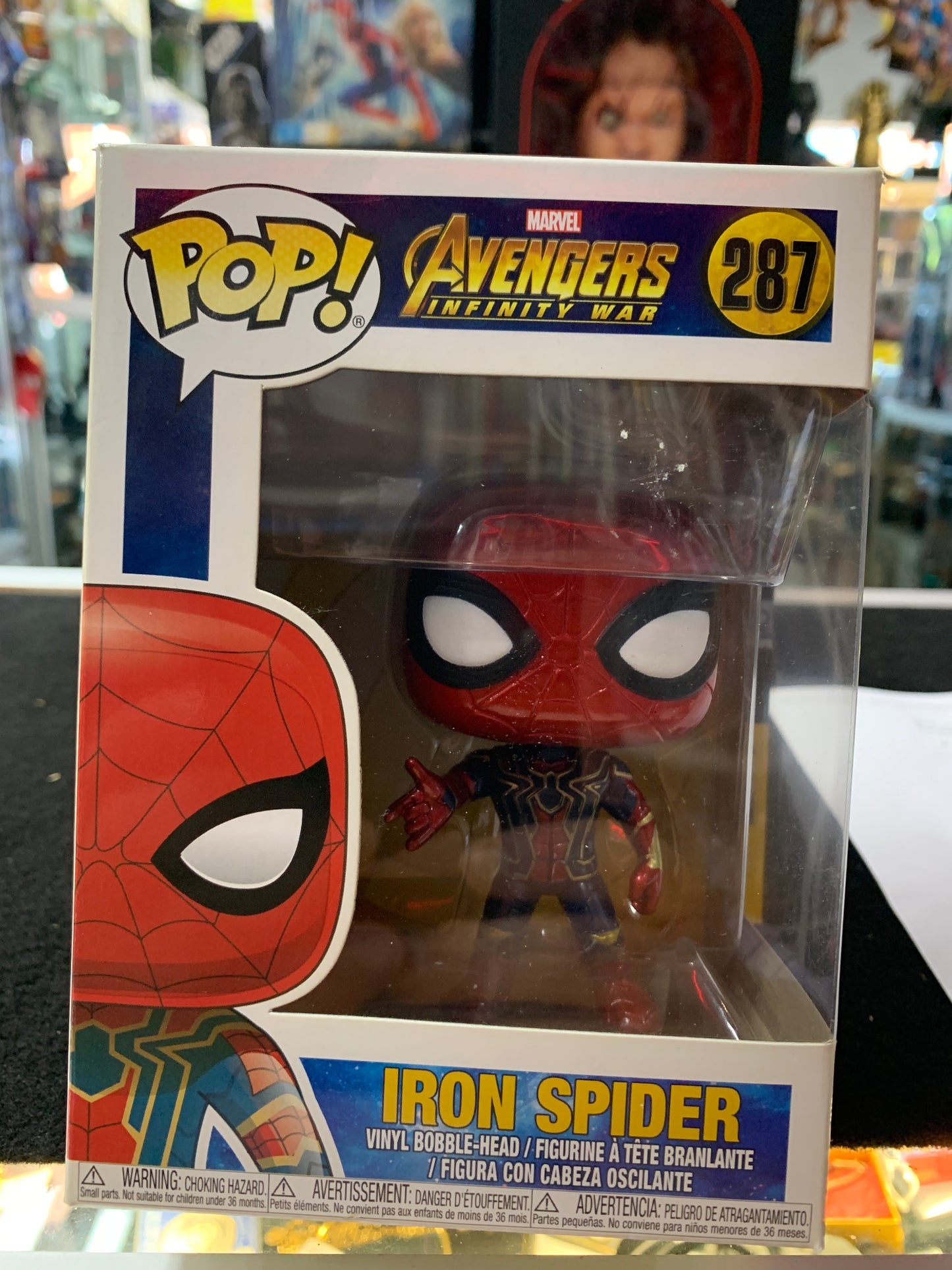 Pop funko iron spider 287