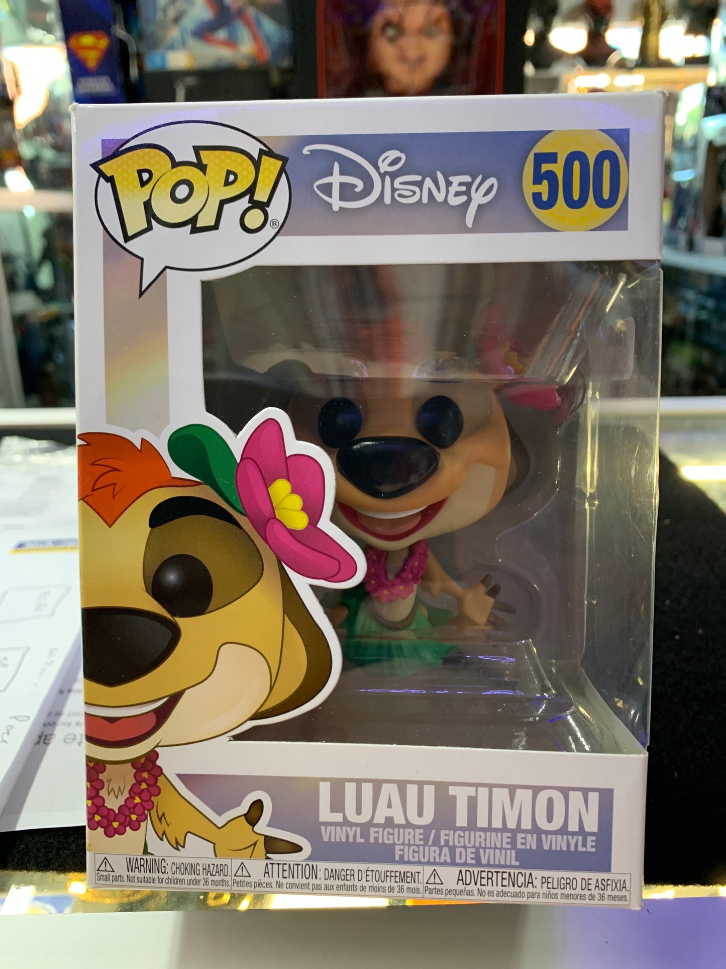 Pop funko 500 luau Timon