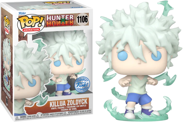 Funko POP! Hunter X Hunter Killua Zoldyck #1106 Vinyl Figure - N09562