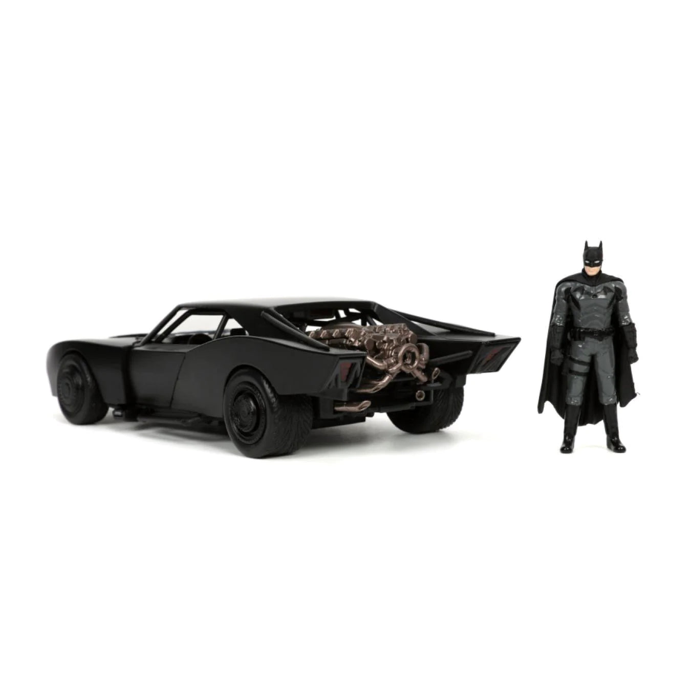 Jada The Batman - Batmobile with Batman Figure 1:24 Scale Hollywood Ride N06369