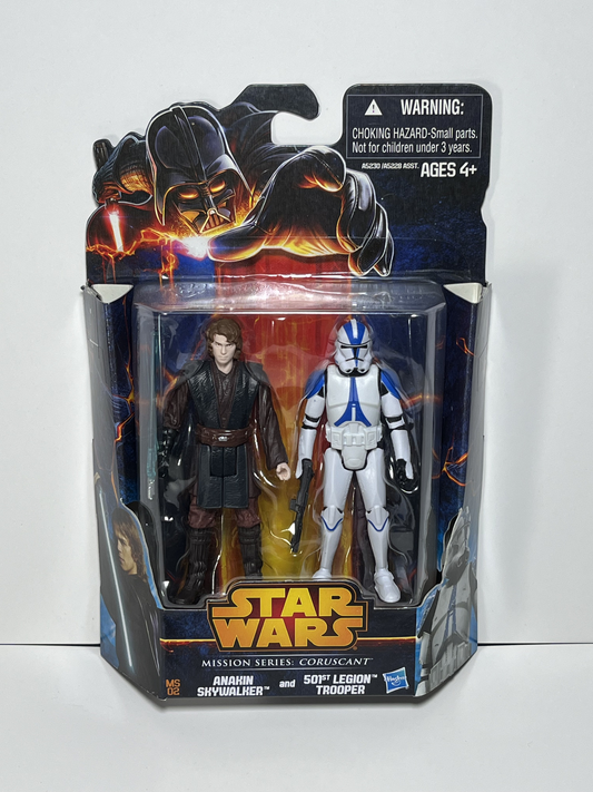 Anakin Skywalker & 501st Legion Trooper Star Wars Mission Series: Coruscant 3.75