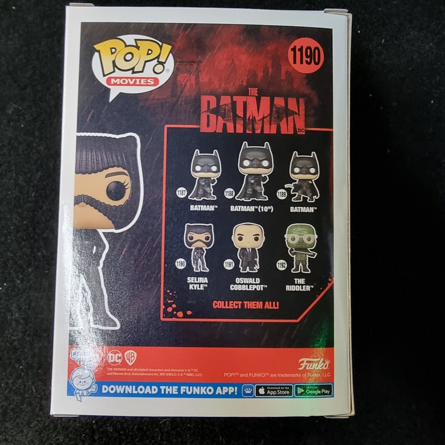 Selina Kyle Funko Pop 1190 DCEU The Batman