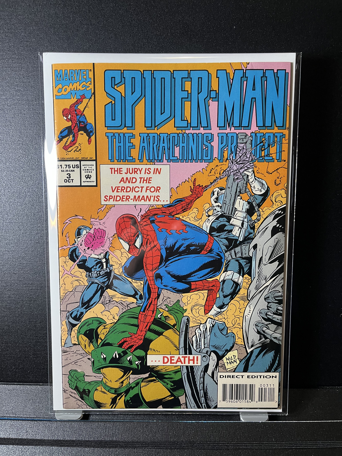 Spider-Man: The Arachnis Project #3 Marvel Comics