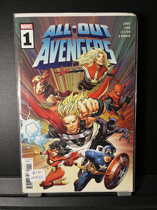 ALL-OUT AVENGERS #1 COVER A 1ST PRINT MARVEL COMICS 2022