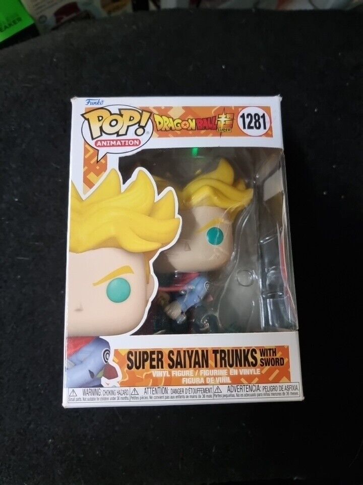 Funko Pop! Vinyl: Super Saiyan Trunks With Sword #1281 Dragon Ball Super