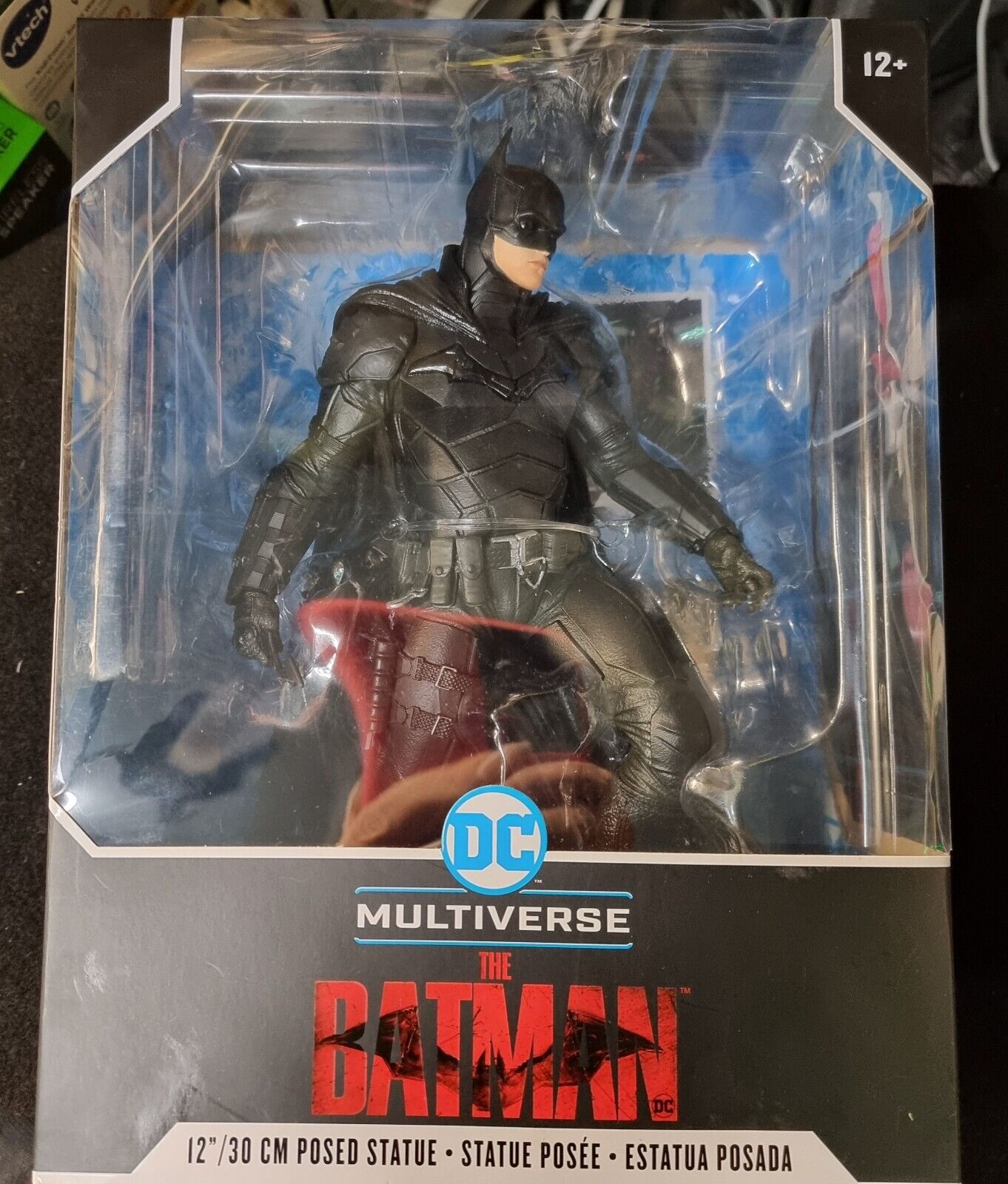 DC Multiverse THE BATMAN 12” Inch  Statue Black Mcfarlane 