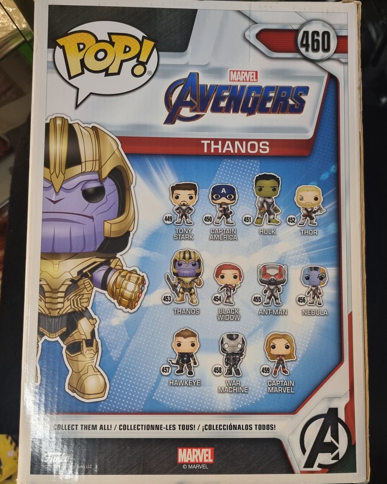 Marvel Funko Pop - Thanos 10" Inch  -  Avengers Endgame - No. 460