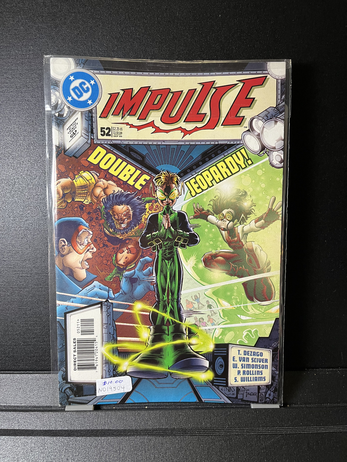 Impulse #52 DC Comics 1999 Ethan Van Sciver Art