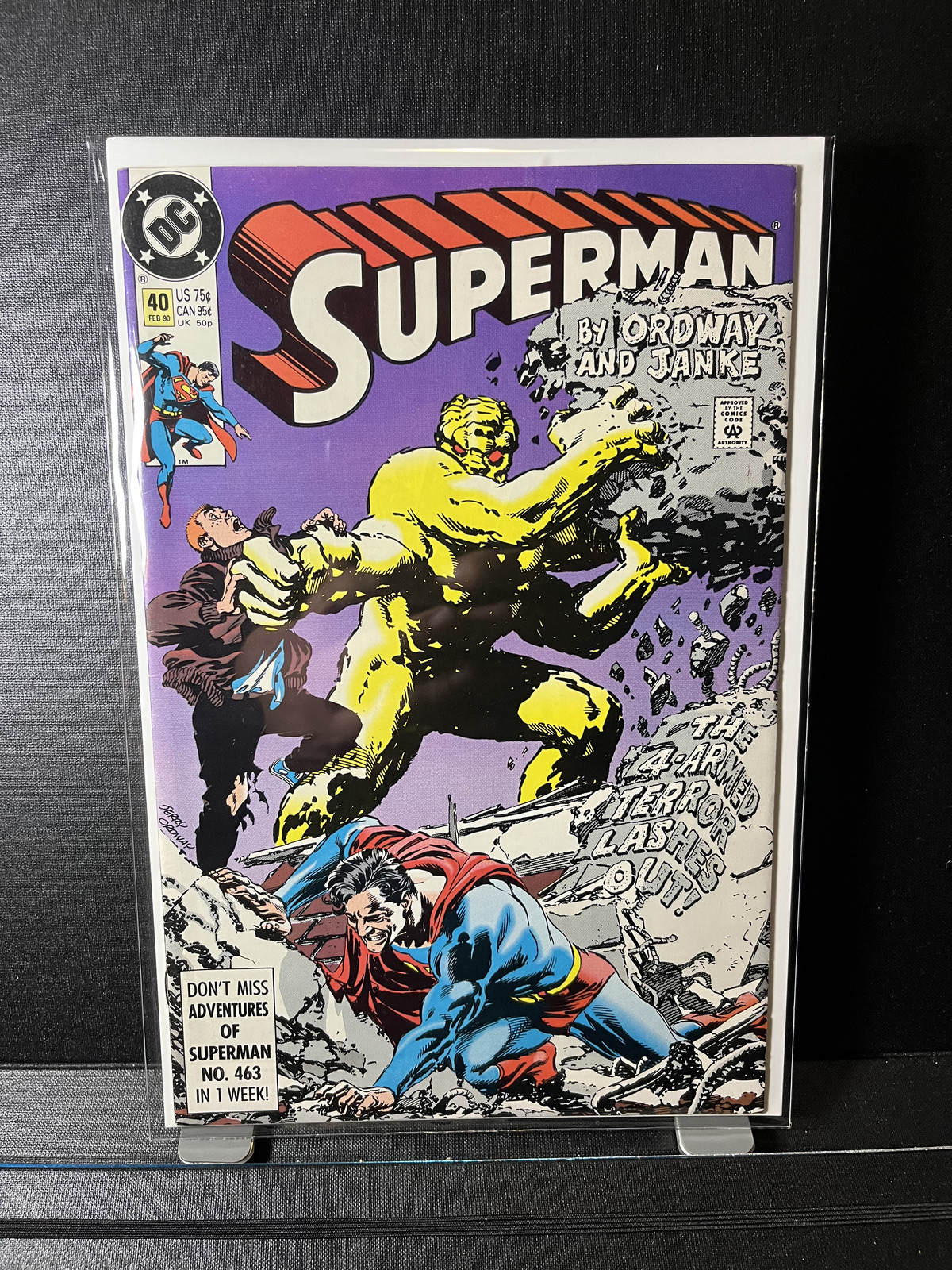 Superman #40 DC comics  1990