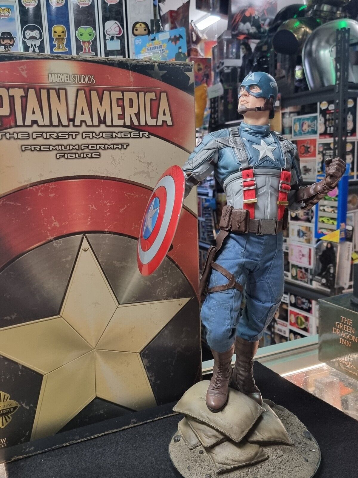 Sideshow Captain America First Avenger Premium Format Figure EXCLUSIVE 303/500