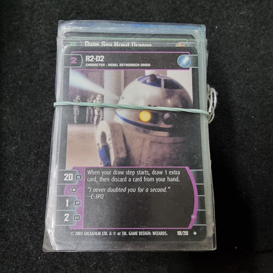 2003 Star Wars TCG: The Empire Strikes Back  Trading Card Bundle