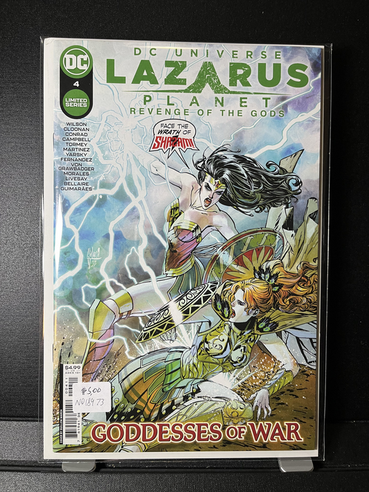 Lazarus Planet Revenge Of The Gods #4 (of 4) Wonder Woman Cover A DC Comics