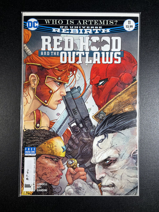 Red Hood and the Outlaws #11A VF 2017 DC Comics