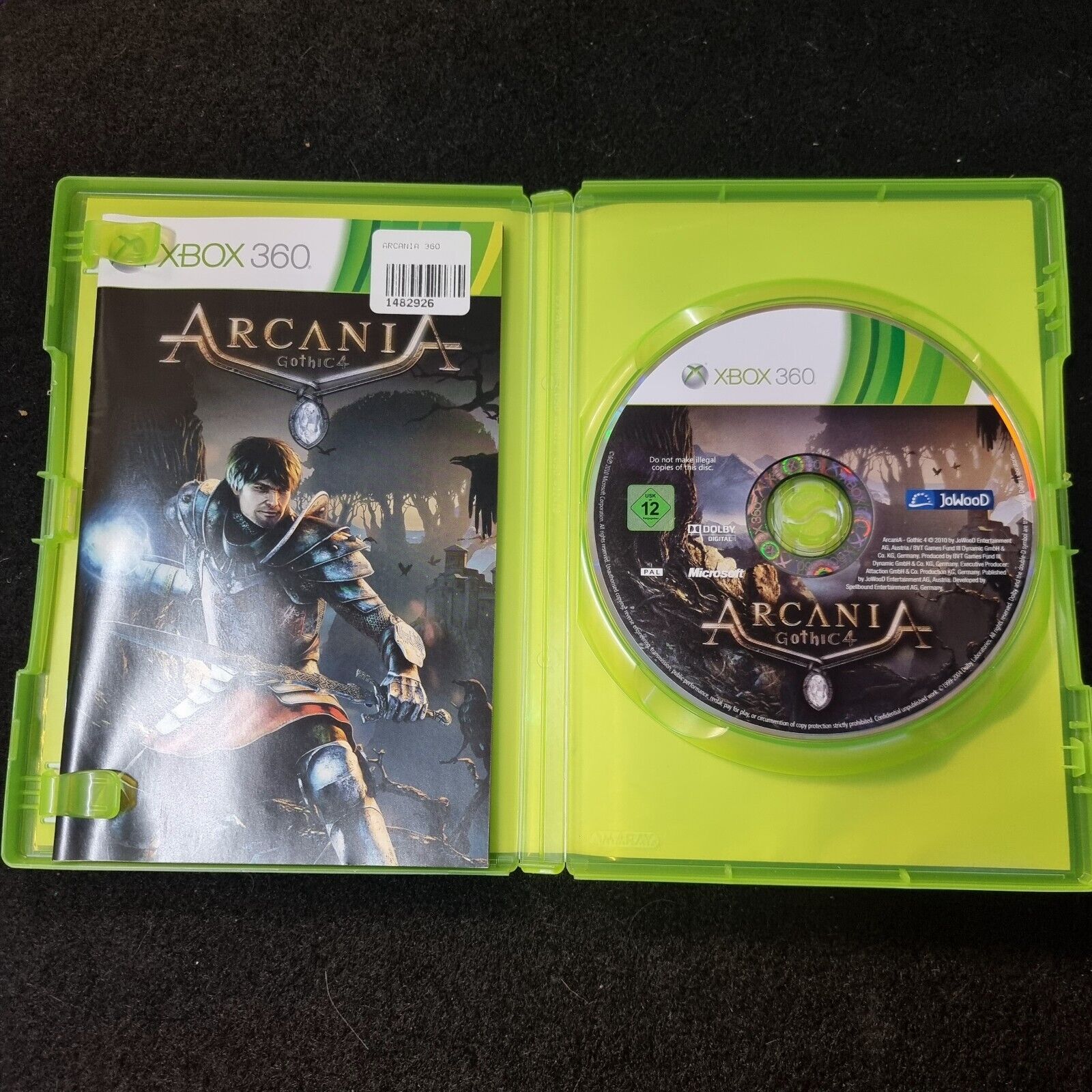 ARCANIA : Gothic - XBOX 360 Game in case with Booklet