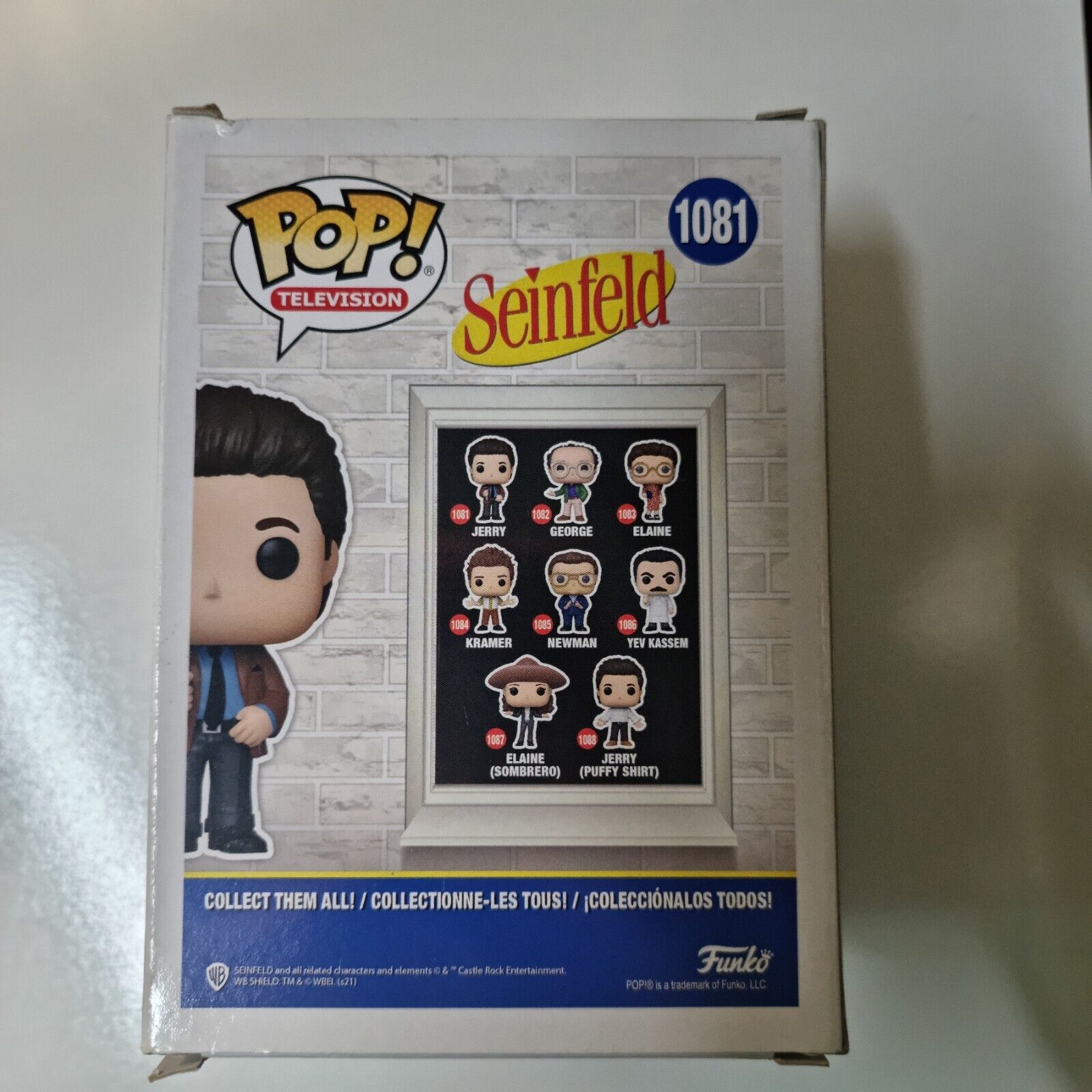 Funko Pop! Television Seinfeld Jerry Stand-Up Comedy #1081 Action Figure 