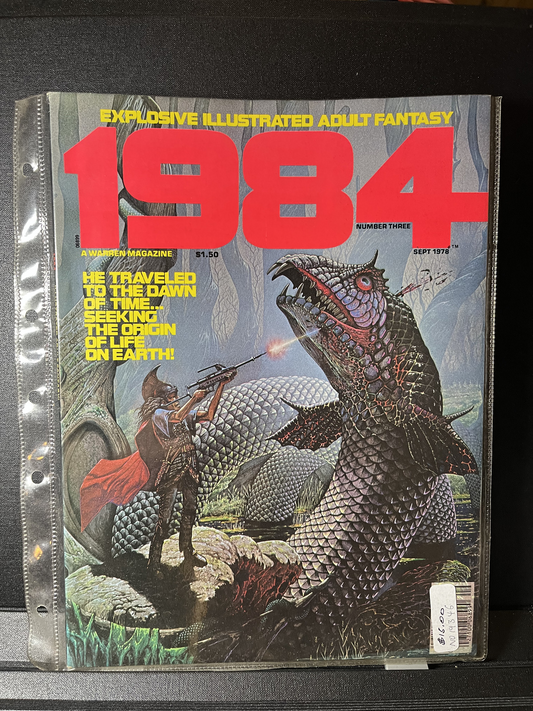 1984 #3 SCIENCE FICTION / FANTASY WARREN MAGAZINE