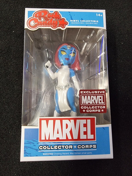 Funko Rock Candy Mystique Vinyl Figure Marvel Collectors Corps 