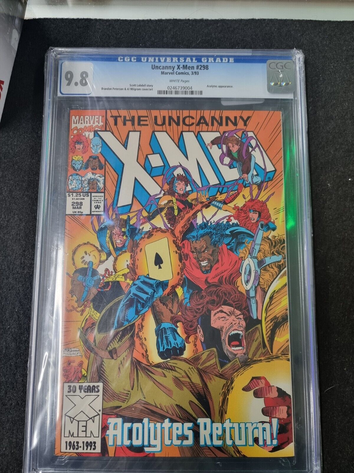 Uncanny X-Men #298 CGC 9.8 (1993) - Acolytes app