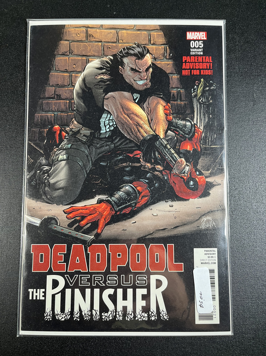 DEADPOOL VS. PUNISHER #5 Variant Edition Marvel Comics 2017