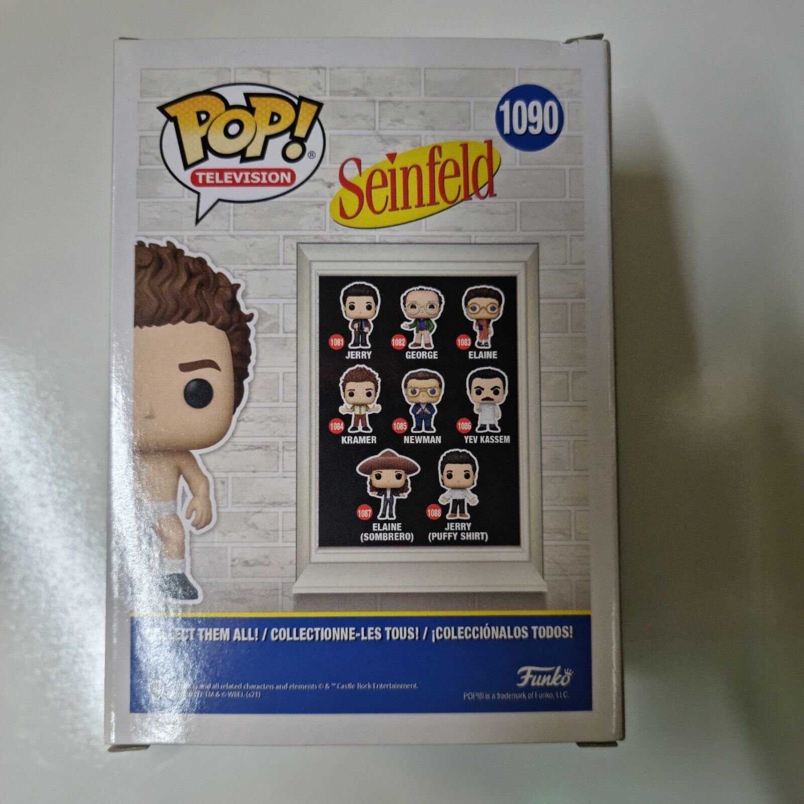 Funko POP Kramer Seinfeld Special Edition Underwear Vinyl Figure Toy No 1090