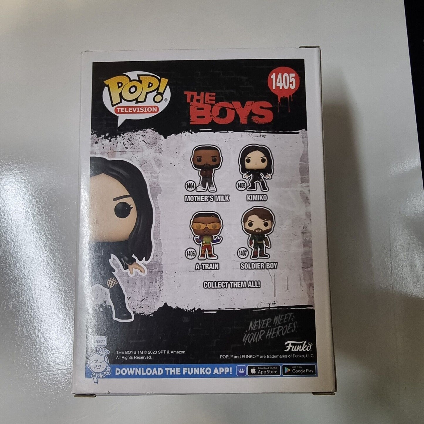 Funko POP! The Boys Kimiko #1405 Vaulted + Protector