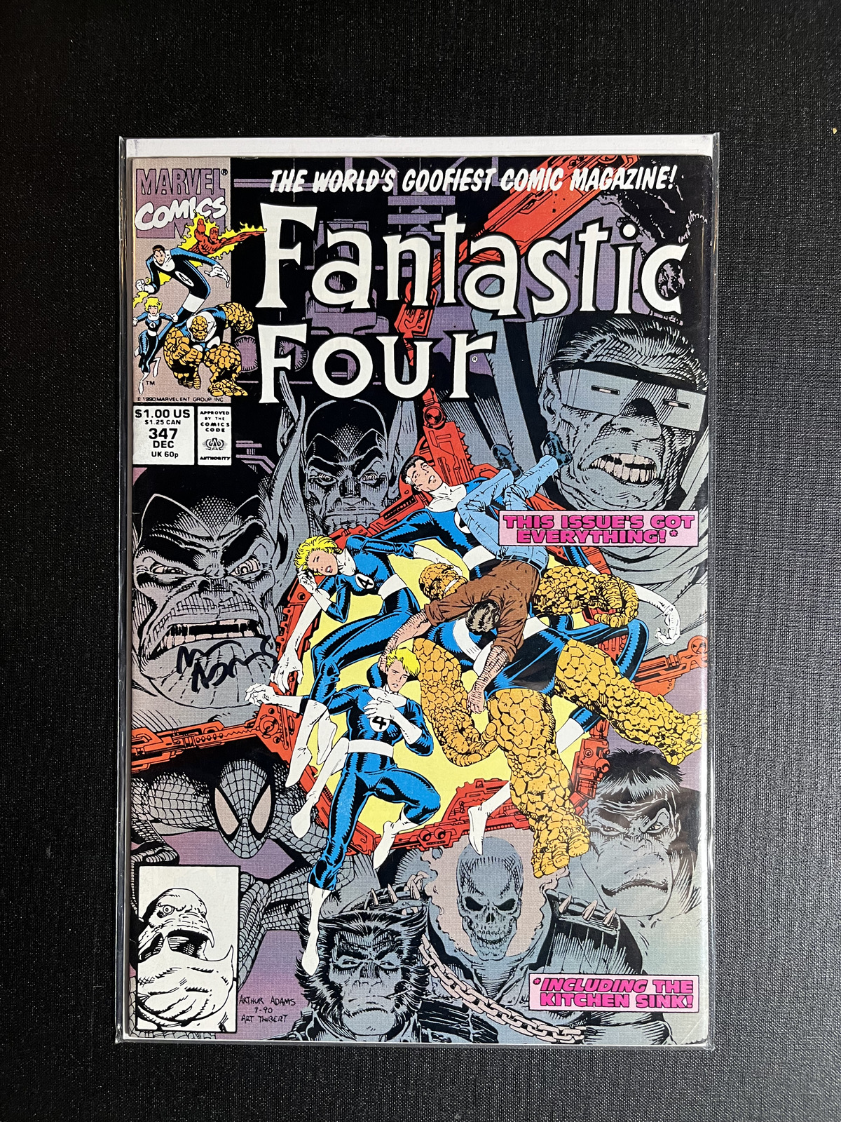 Fantastic Four, Vol. 1 (1961) #347  Marvel Comics  1991