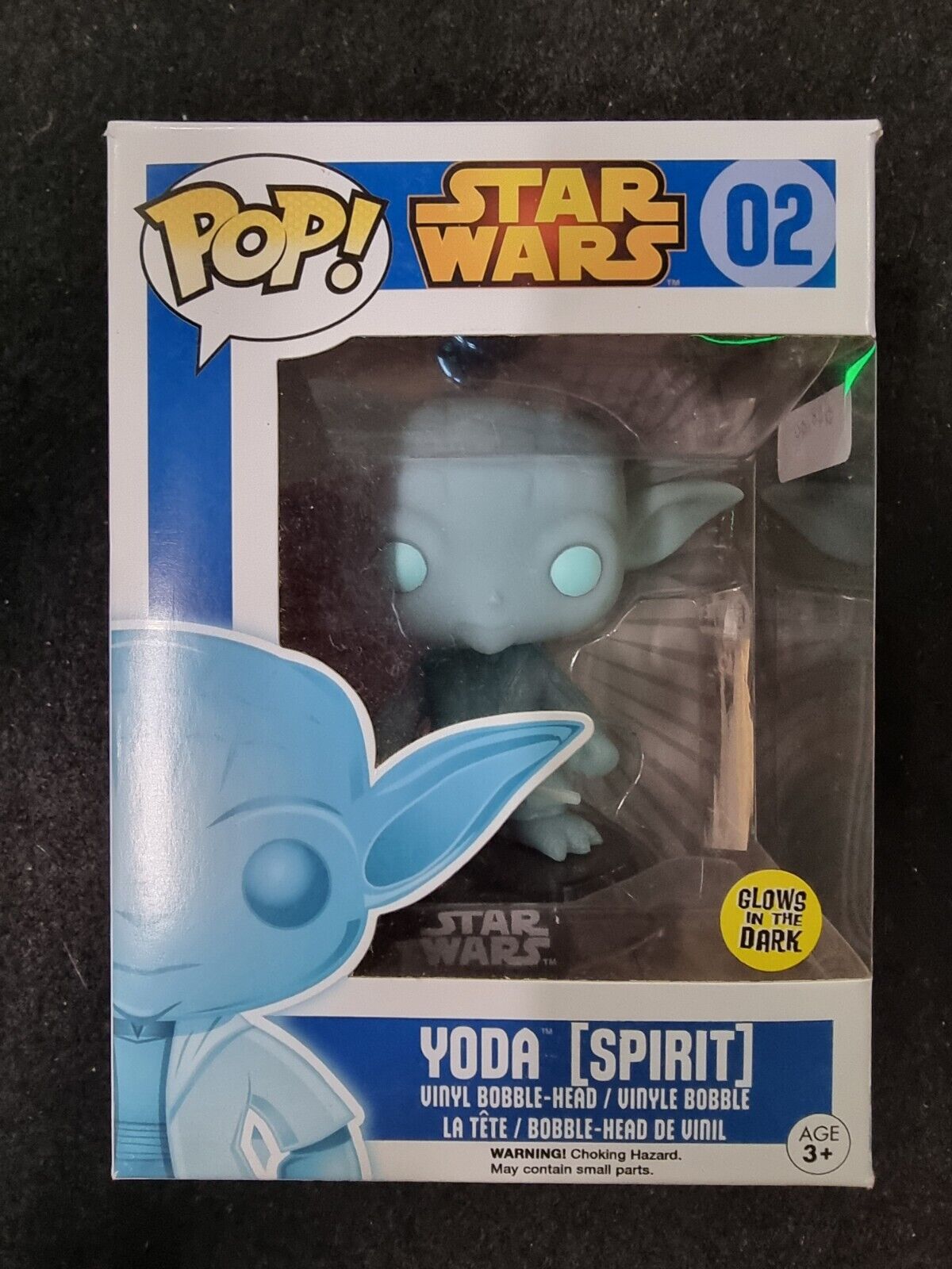 Yoda (Spirit) #02 Funko Pop Vinyl Star Wars Figure New Glows In The Dark (#176)