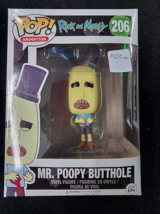 Funko Pop! Rick And Morty - Mr Poopy Butthole 177 