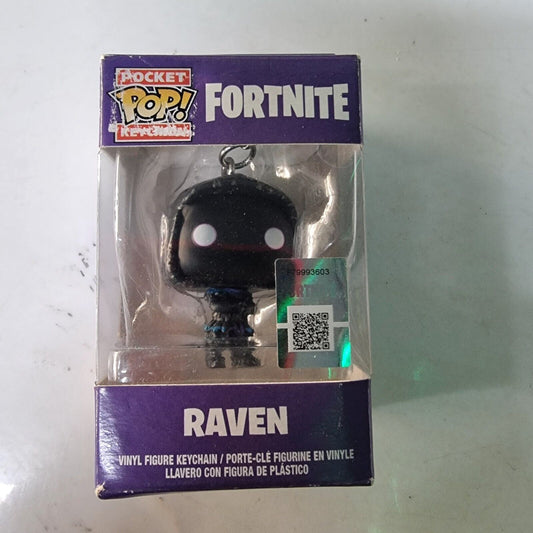 Pocket Funko Pop Keychain Raven Fortnite Collectible