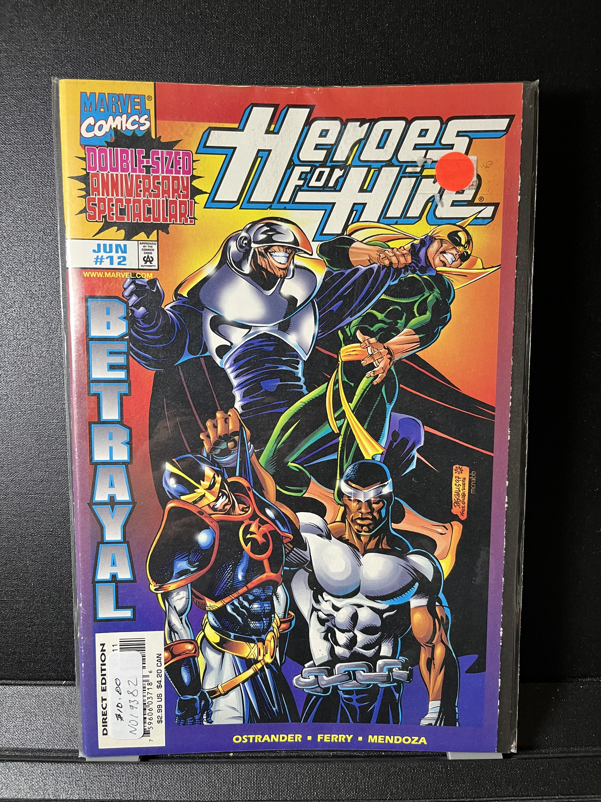 HEROES FOR HIRE #12 Luke Cage Iron Fist Marvel Comics 1997