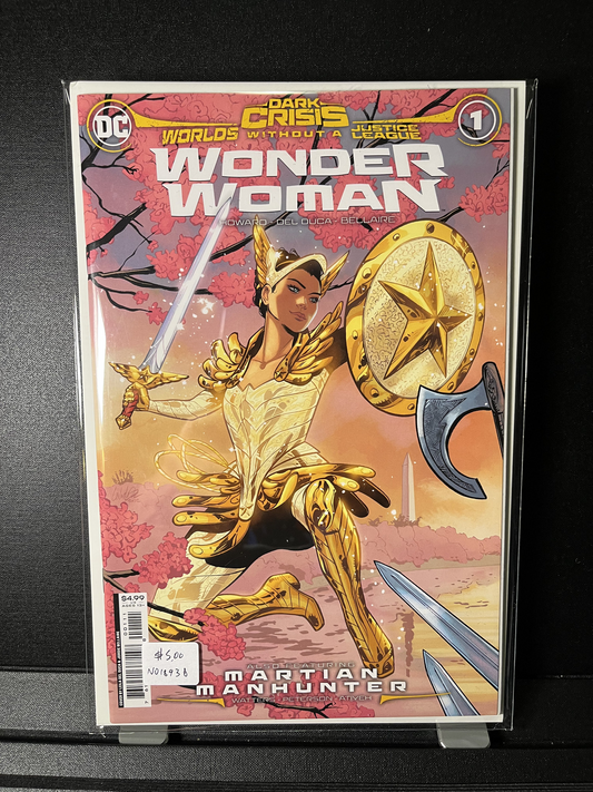 Wonder Woman #1 Dark Crisis Worlds Without a Justice League  DC Comics 2022