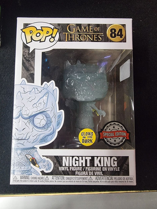 FUNKO POP GAME OF THRONES NIGHT KING SPECIAL EDITION GLOW IN THE DARK #84