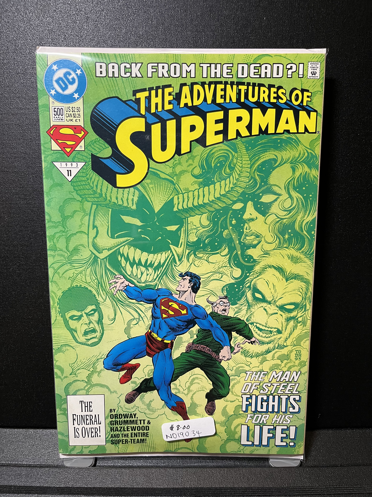 The Adventures of Superman #500A DC Comics 1993